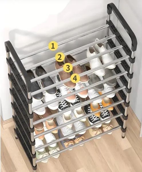 Полиця для взуття Shoe rack 6 полиці mu100017555 фото