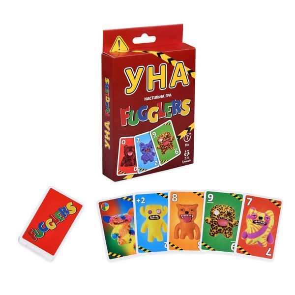 Карткова гра Уна Fugglers 30935, 108 карток, інструкція 30935 фото