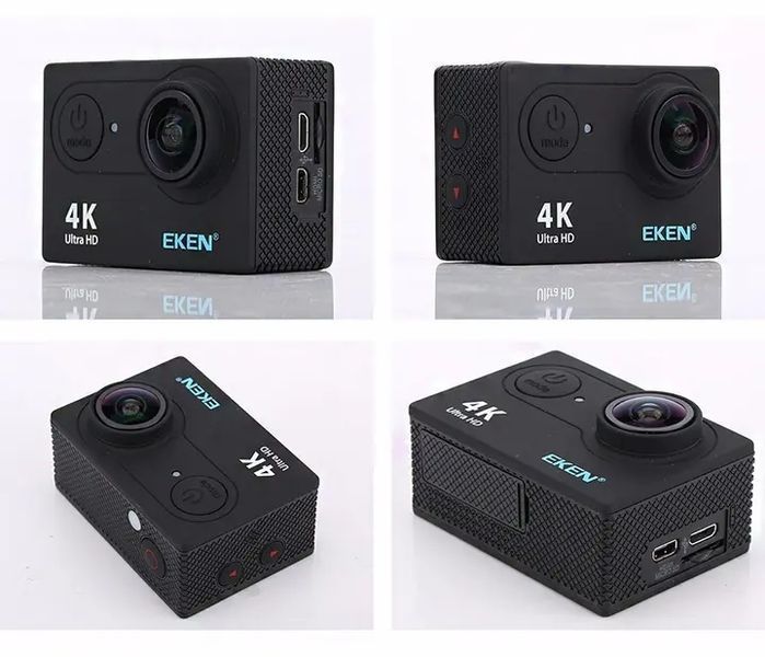 Екшн камера Eken H9R 4k Wi-Fi Black Original 205526 фото