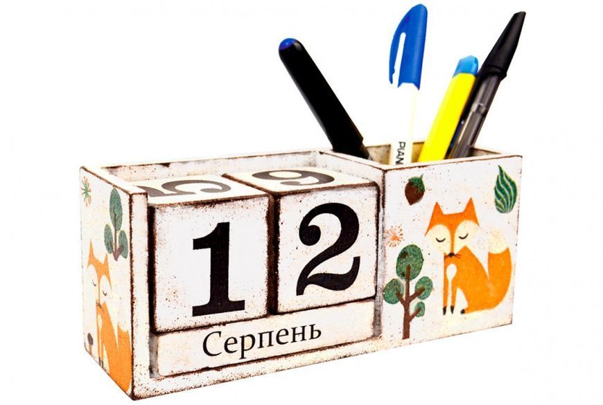Набір для творчості "Декупаж" (D-001/1) Вічний календар-підставка D-001/1 фото