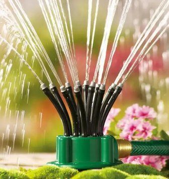 Розумна система поливу Multifunctional Water Sprinkler розпилювач дощувач для поливу газону на 360 градусів 5098854520 фото