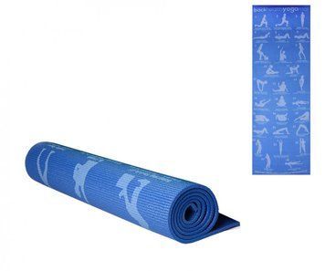 Йогамат MS1845, 173х61см Блакитний MS1845(Blue) фото