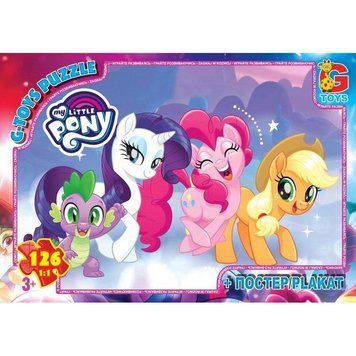 Дитячий пазл "My little Pony" MLP015 постер 117 елементів MLP015 фото