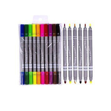 Дитячі Фломастери "Двосторонній" COLOR-IT 108-10F 10 кольорів 108-10F фото