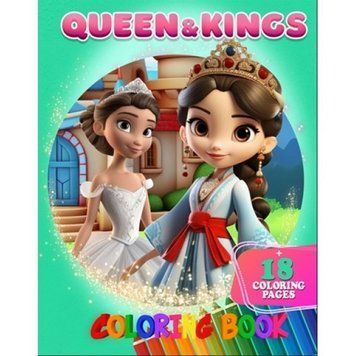 Розмальовка для дітей Queen&Kings А05122402 формат А4 А05122402 фото