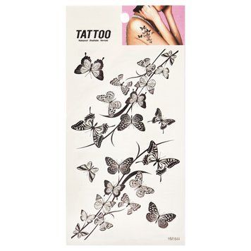 Тимчасове татуювання "Метелики на гілці Tattoo" 1020-HM1644 1020-HM1644 фото