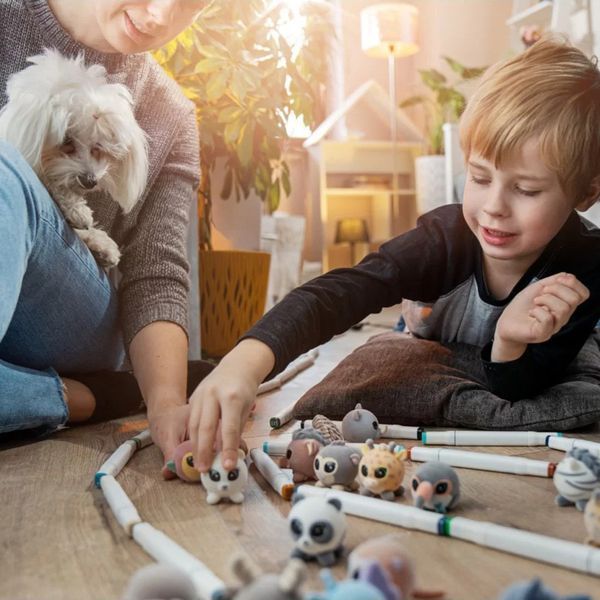 Колекційна фігурка Жирафа Джина Flockies FLO0114 FLO0114 фото