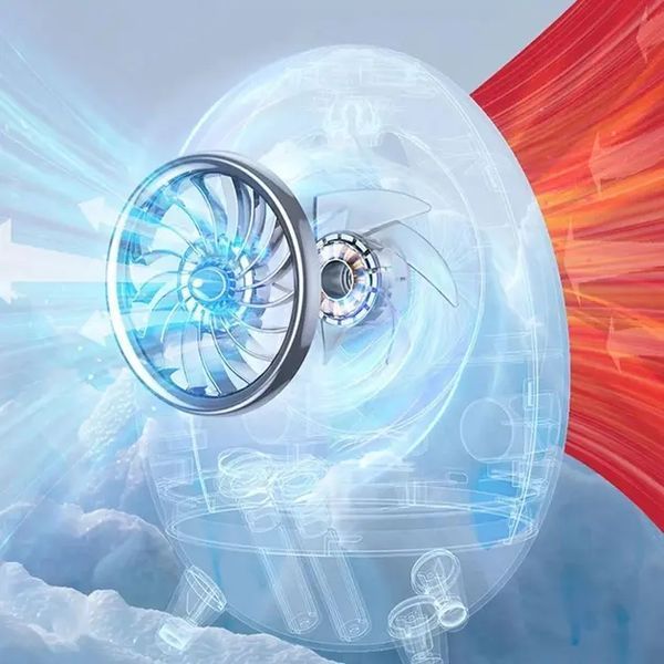 Портативний вентилятор USB з водяним охолодженням, розпилювач, нічник Air Cooler 657, зволожувач 2053367 фото