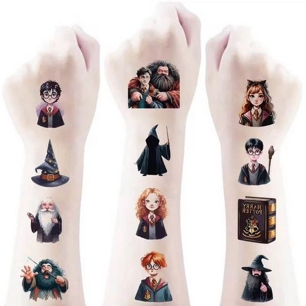 Дитячі тимчасові тату "Гаррі Поттер та інші" Potter-mini-tattoo-20, 5х5 см Potter-mini-tattoo-20 фото