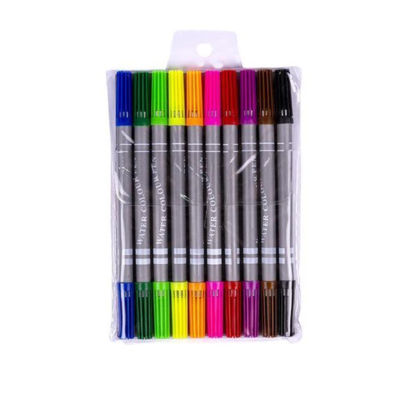 Дитячі Фломастери "Двосторонній" COLOR-IT 108-10F 10 кольорів 108-10F фото