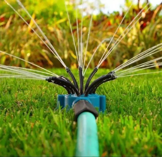 Розумна система поливу Multifunctional Water Sprinkler розпилювач дощувач для поливу газону на 360 градусів 5098854520 фото