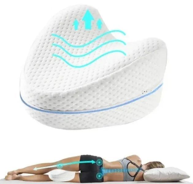 Подушка ортопедична для ніг та колін Contour Legacy Leg Pillow Подушка під ноги для сну JAM06 фото