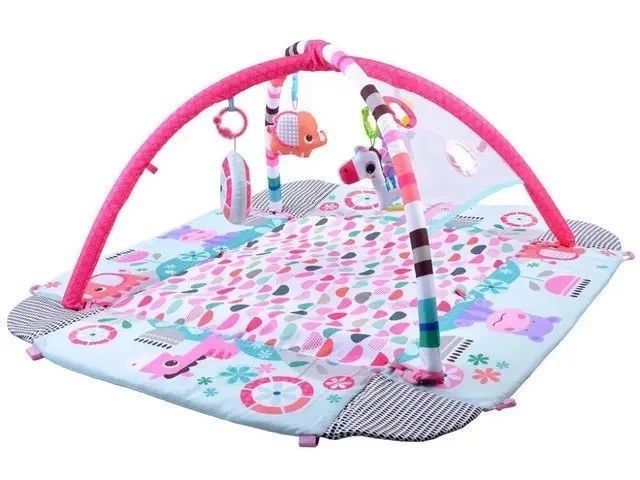 Ігровий килимок LEAN Toys 5в1 з кульками у подарунок / Килимок для розвитку X-647 5094785 фото