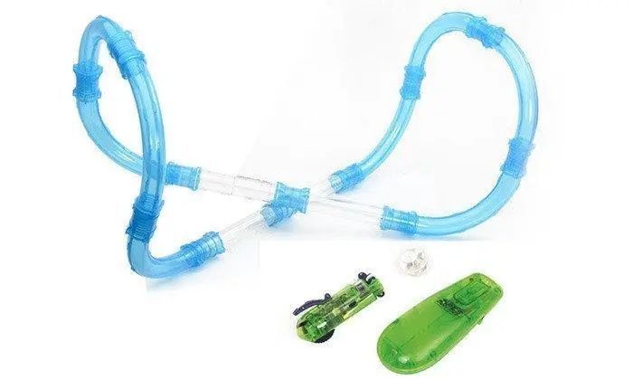 Трубки, що світяться, CHARIOTS SPEED PIPES трубопровідний автотрек гоночний трек (37 деталей) pr3700037 фото