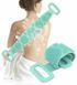 Силіконова щітка, що очищає мочалка - Silicone bath towel масажна для душу і ванни 20500000017 фото 1