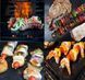 BBQ grill sheet гриль мат портативний антипригарним покриттям 33 Х 40 см для овочів, м'яса, морепродуктів BBQ3340 фото 2