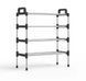 Полиця для взуття метал 4 секції Shoe rack Jam1105 фото 1