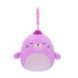 М'яка іграшка Морж Пепе Squishmallows SQCP00150 на кліпсі 9 см SQCP00150 фото 1