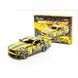 Дерев'яний 3D конструктор "Muscle car GT" Puz-00638, 162 деталі, жовтий Puz-00638 фото 1