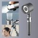 Масажна лійка з обертанням 360&deg; Turbocharged shower head G9889 фото 2
