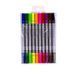 Дитячі Фломастери "Двосторонній" COLOR-IT 108-10F 10 кольорів 108-10F фото 2