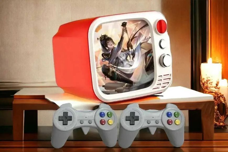 Ігрова портативна консоль H7 Mini TV РЕТРО з монітором 3.5" + два джойстики (740 ігор) SaleMarket m16356 фото