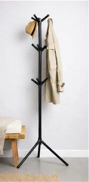 Стійка-вішалка для одягу Coat Rack Чорна 540VE53/1 фото
