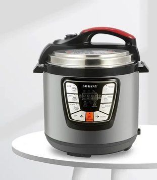 Мультиварка скороварка мультипіч Sokany SK-2401 багатофункціональна 6 л 1000 Вт flSK-2401 фото