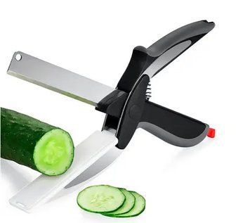 Кухонний ніж Ason Clever Cutter JN-59 TV One для швидкого нарізування та шинкування 2016469 фото