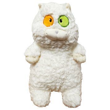 М'яка іграшка "Товстий кіт" K15214, 40 см Білий K15214(White) фото