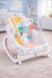 Дитяче крісло-гойдалка Fisher Price / Дитячий шезлонг з музичною підвіскою та регульованою спинкою 5094769 фото 1