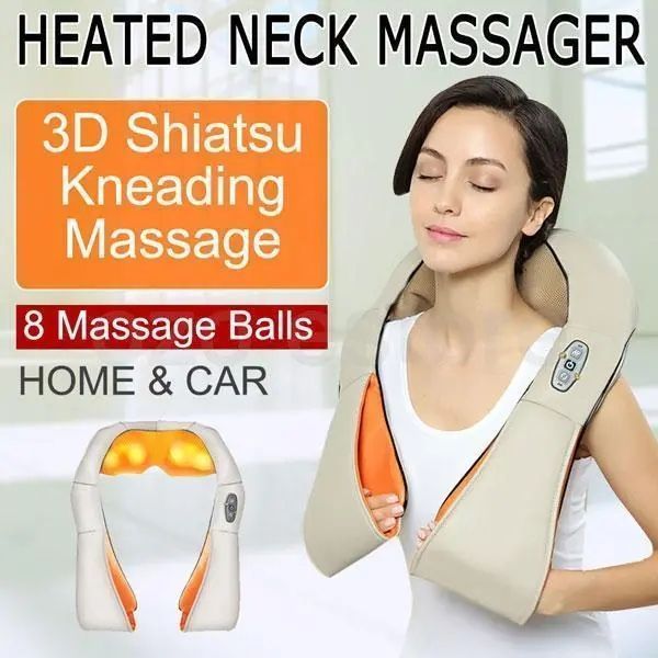 Масажер для шиї та плечей Massager of Neck Kneading 2684635 фото