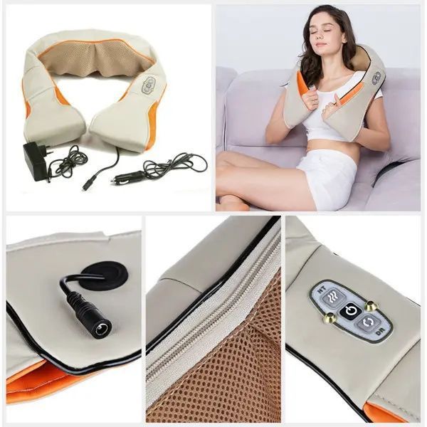 Масажер для шиї та плечей Massager of Neck Kneading 2684635 фото