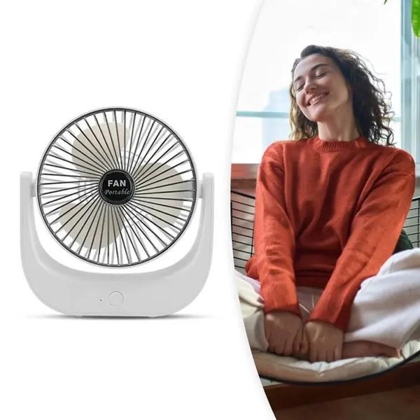 Портативний вентилятор настільний міні ручний Portable Fan AND LY-853 2054039 фото
