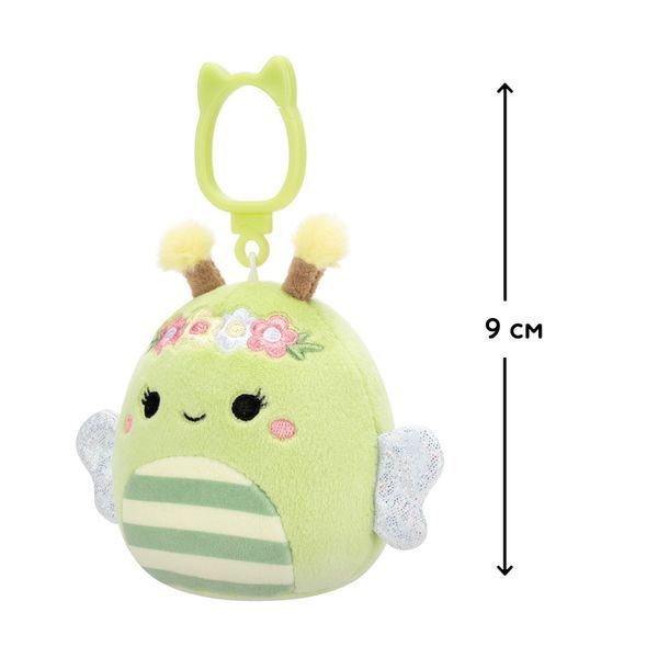 М'яка іграшка на кліпсі Бджілка Сібіл Squishmallows SQCP00460, 9 см SQCP00460 фото