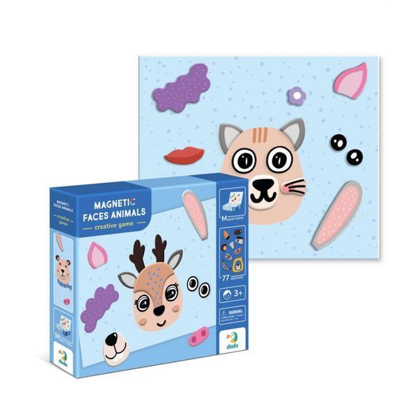 Гра на магнітах "Магнітні мордочки" DoDo Toys 200209 200209 фото