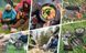 Набір туристичного посуду Camping cooking зі столовими приладами 10 в 1 / Набір посуду для походу, пікніка та риболовлі G7569 фото 3