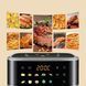 Аерофритюрниця Sokany SK 10085 2200W Аерогриль безмасляна мультипіч для приготування без олії 12л з сенсорним керуванням SK-10085 фото 4