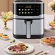Аерофритюрниця Sokany SK 10085 2200W Аерогриль безмасляна мультипіч для приготування без олії 12л з сенсорним керуванням SK-10085 фото 3