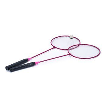 Бадмінтон залізний MS 0755(Pink) ракетки 2 шт, волан, 64,5-20,5 см MS 0755(Pink) фото