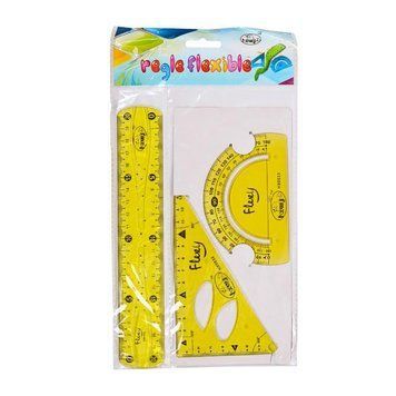 Набір трикутників 2028-3 "неломайка", 20 см Жовтий 2028-3(Yellow) фото