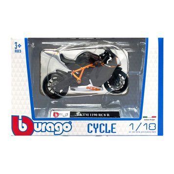 Дитяча модель Мотоцикла "KTM 1190" Bburago 18-51030-15 масштаб 1:18 18-51030-15 фото