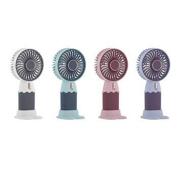 Вентилятор портативний ZB088A Mini Fan / Ручний вентилятор з акумулятором / Настільний портативний вентилятор Jam6765 фото