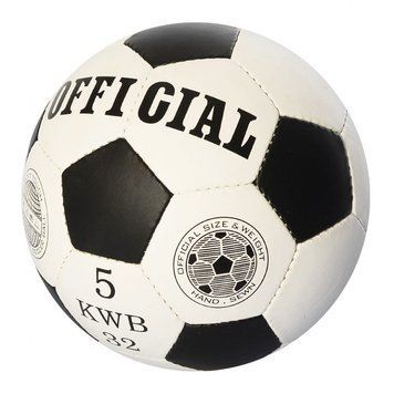 М'яч футбольний OFFICIAL 2500-203 розмір 5 Чорний 2500-203(Black) фото
