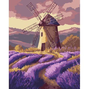 Картина за номерами "Млин у сутінках" &copy;arttem_illustration 11089-AC 40х50 см 11089-AC фото