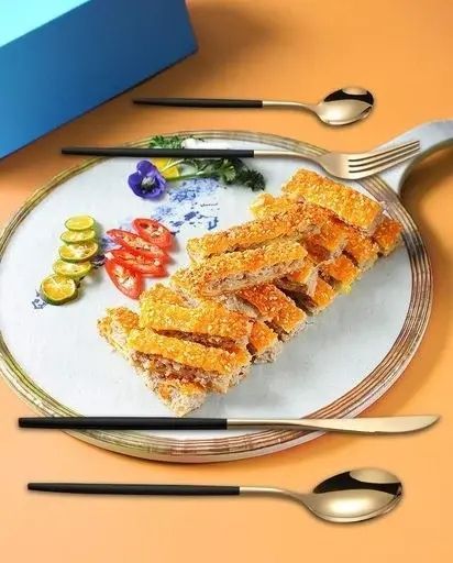 Набір столових приладів Kitchen Ware 24 шт. з нержавіючої сталі на 6 персон MA-363 фото