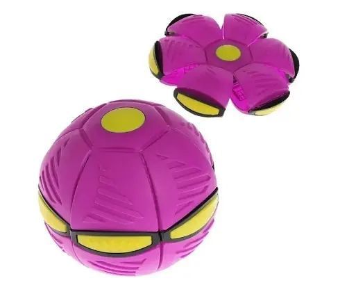 М'яч трансформер Flat ball disk з LED підсвічуванням 10563 фото