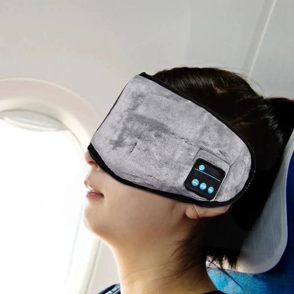 Маска для сна с наушниками Bluetooth MUSIC GOGGLES AND183 / Повязка на глаза с гарнитурой 2052457 фото