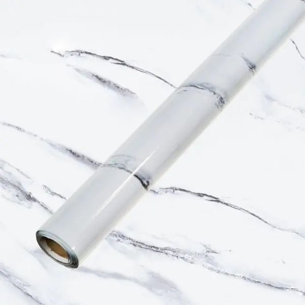 Самоклеюча плівка Supretto Мармур 2Mх0. 60M 540125693 фото