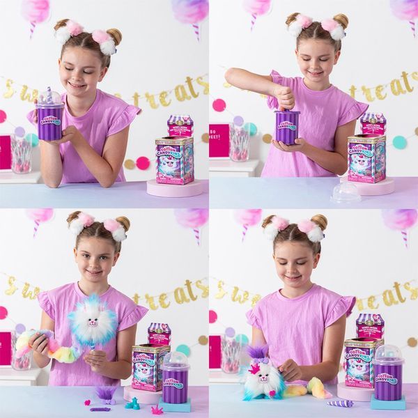 М'яка іграшка-сюрприз "Пухнастий улюбленець" Cotton Candykins 27301 в асортименті 27301 фото